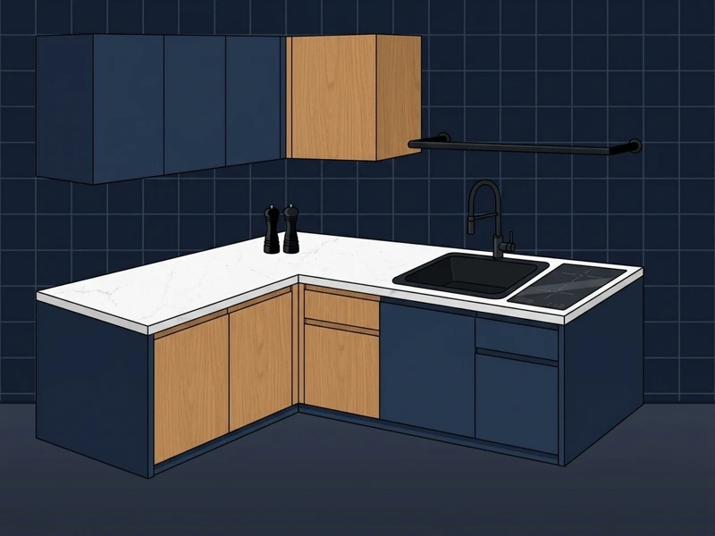 Exemple de cuisine après rénovation